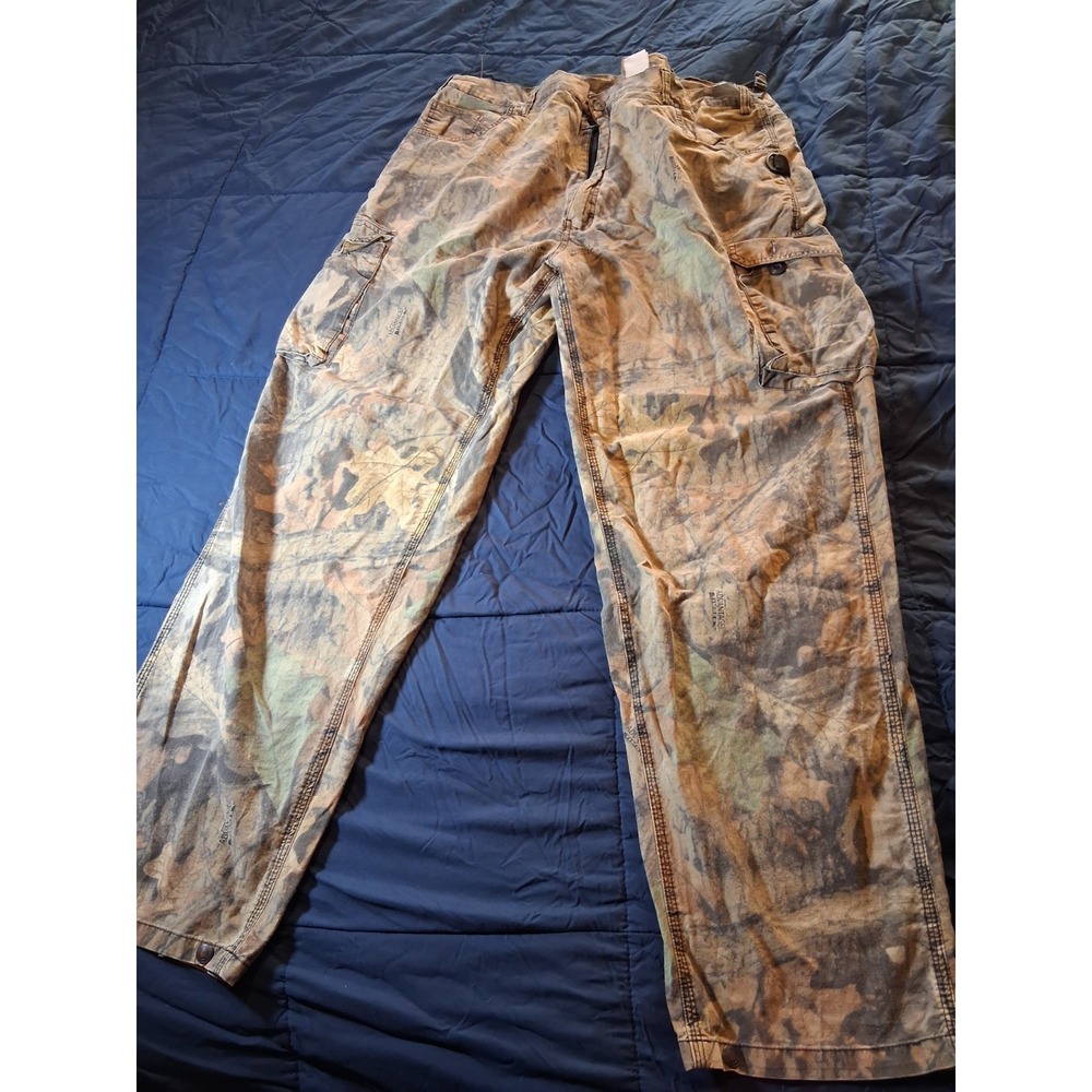 Berne‎ Camo Pants Mens Real Tree Extra Hunting Cargo Camoflauge 40x32